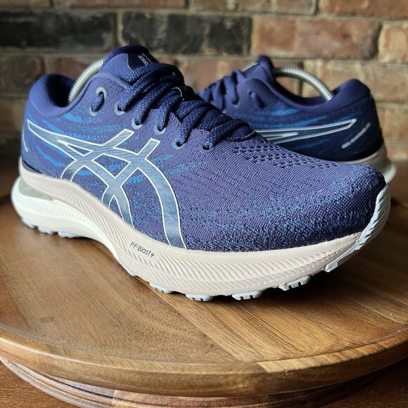 Asics Womens Gel Kayano 29 Blue Road Running Shoes Sneakers Size 7.5 Wide - Picture 2 of 16
